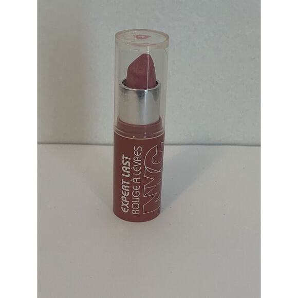 NYC Expert Last Lip Color 449 Creamy Mauve Pink Rare Lipstick Moisturizer - Picture 7 of 8